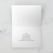 Magical Rose and Butterfly Pastel Graduation Card カード (内部)