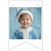 Magical Santa Birthday Invitation バンティングフラッグ (第2の旗)