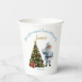 Magical Santa Birthday Invitation 紙コップ (正面)