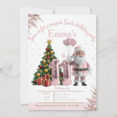 Magical Santa Birthday Invitation – 11th Birthday サンキューカード (正面)