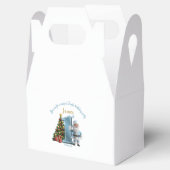 Magical Santa Birthday Invitation – 1st Birthday フェイバーボックス (オープン)