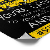 Magical School Bus Driver Last Day Of School Bus D ポスター (角)