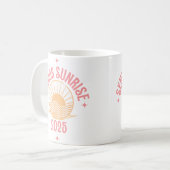 Magical Senior Sunrise 2025 High School 12Th Twelf コーヒーマグカップ (正面左)