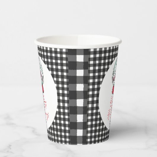 Magical Snow Globe Christmas Party 紙コップ (左)