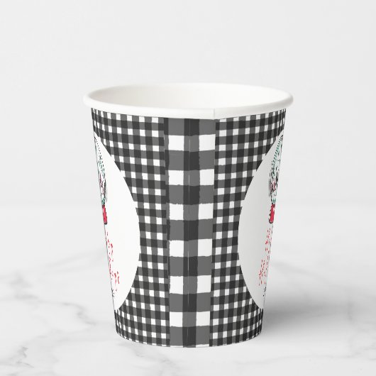 Magical Snow Globe Christmas Party 紙コップ (右)