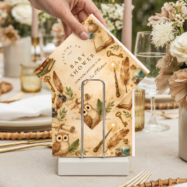 Magical Spellbook Wizard Baby Shower スタンダードカクテルナプキン