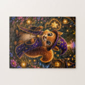 Magical Squirrel Wizard Jigsaw Puzzle ジグソーパズル (横)