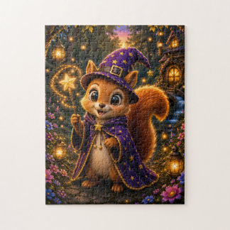 Magical Squirrel Wizard Jigsaw Puzzle ジグソーパズル