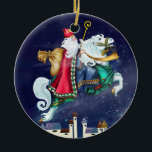 Magical St. Nicholas - Santa - SRF -- Crice Orname セラミックオーナメント<br><div class="desc">Magical St. Nicholas - Santa - SRF - – クリスオーナメント</div>