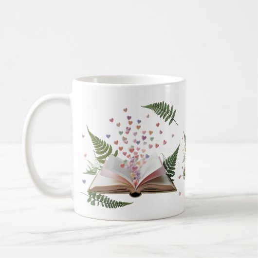 Magical Storybook Classic Mug - Aesthetic Open コーヒーマグカップ (左)