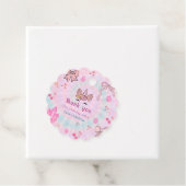 Magical Tie Dye Unicorn Coquette Bow Birthday  フェイバータグ (インサイチュ)