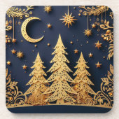 Magical Tree Scene – Yuletide Glimmers コースター (正面)