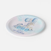 Magical Unicorn 1st Birthday ペーパープレート (アングル)