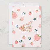 Magical Unicorn 1st Birthday Invitation 招待状 (裏面)