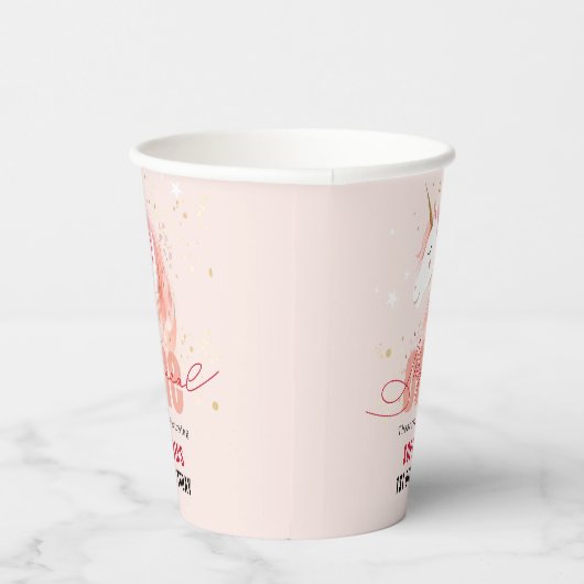 Magical Unicorn First Birthday 紙コップ (右)