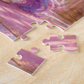Magical Unicorn in a Fairytale Castle Jigsaw Puzzl ジグソーパズル (側面)