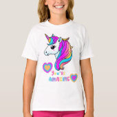  Magical Unicorn Kids T-Shirt Tシャツ (正面)