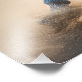 Magical Unicorn on the Seashore フォトプリント (角)