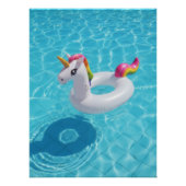 Magical Unicorn Pool Float - Summer Fun ポスター (正面)