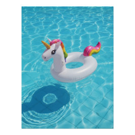 Magical Unicorn Pool Float - Summer Fun ポスター