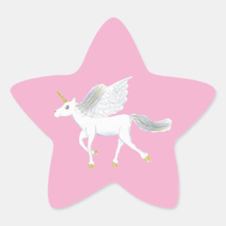 Magical Unicorn Star Sticker 星シール