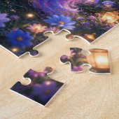 Magical Unicorn Under the Stars Jigsaw Puzzle ジグソーパズル (側面)