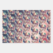 Magical Unicorn Wrapping Paper ラッピングペーパーシート (正面)