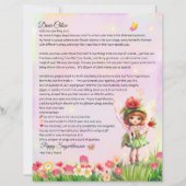 Magical Uniqueness Fairy Keepsake Letter For Kids (正面)