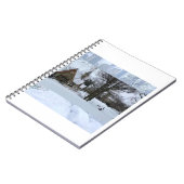 Magical Urban Snow Scene – Winter in the City ノートブック (左側)