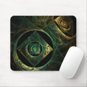 Magical Vibrations Abstract Art Mousepad マウスパッド (マウス)