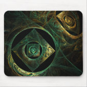 Magical Vibrations Abstract Art Mousepad マウスパッド (正面)