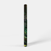 Magical Vibrations Abstract Fractal Art Design Samsung Galaxyケース (右側面)