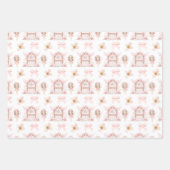 Magical Whimsical Cute Fairies  ラッピングペーパーシート (正面2)