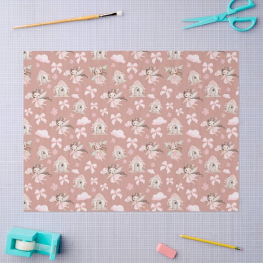 Magical Whimsical Cute Fairies 薄葉紙 (クラフト)