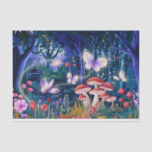 Magical Wings Butterfly Woodland, 薄葉紙 (正面)