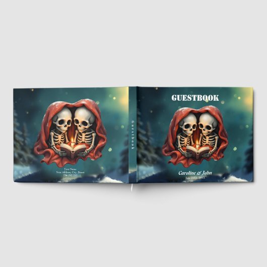 Magical winter moments, two skeletons  ゲストブック (全面)
