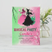 Magical Witchy Birthday 招待状 (スタンド正面)