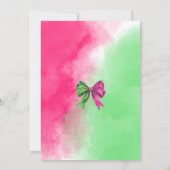 Magical Witchy Birthday 招待状 (裏面)