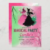 Magical Witchy Birthday 招待状 (正面/裏面)