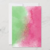 Magical Witchy Girl Birthday 招待状 (裏面)