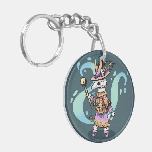 Magical wolf キーホルダー (正面左)