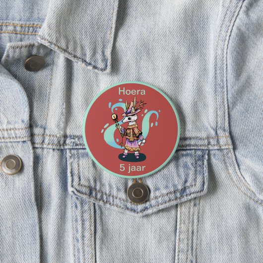 Magical wolf 5 jaar hoera 缶バッジ (インサイチュ)