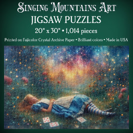 Magical Wonderland Sleeping Alice ジグソーパズル