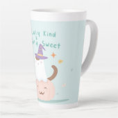 Magically Kind & Spookily Sweet カフェラテマグ (右アングル)
