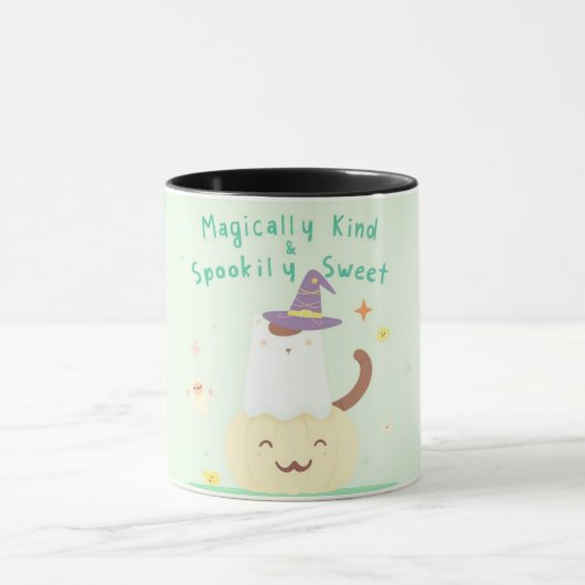 Magically Kind & Spookily Sweet – Cute Pastel Hall マグカップ (中央)