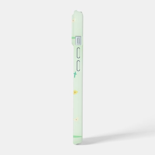 Magically Kind & Spookily Sweet – Cute Pastel Hall iPhone 15ケース (左側面)