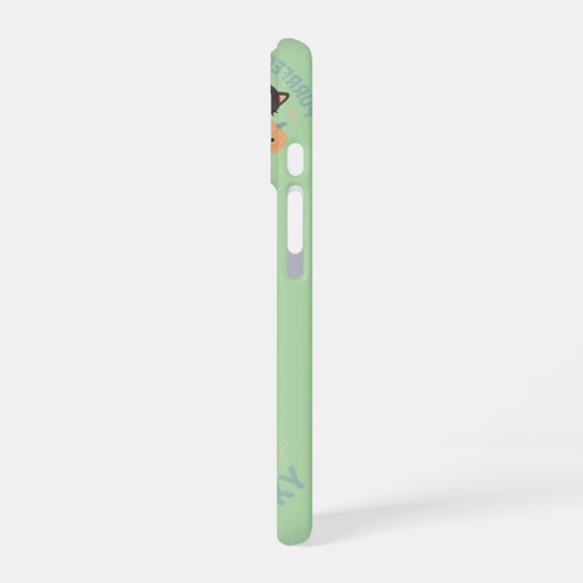 Magically Kind & Spookily Sweet – Cute Pastel Hall iPhone 16ケース (左側面)