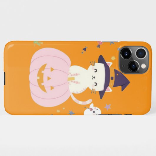 Magically Kind & Spookily Sweet hoodies iPhoneケース (裏面横)