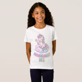 Magically Me Unicorn Girls T-Shirt Tシャツ (正面フル)