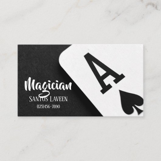 Magician Business Card 名刺 (正面)